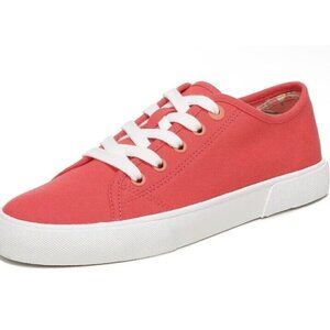 Vionic Oasis Poppy Canvas Sneaker Womens 9 Comfort Shoe Lace Up Arch Support New